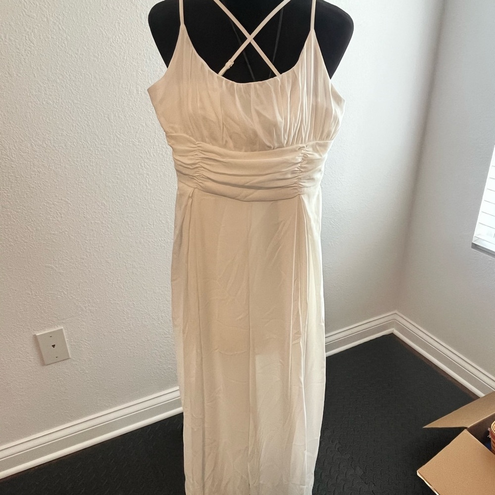 The Clothing Company Strapless White Dress